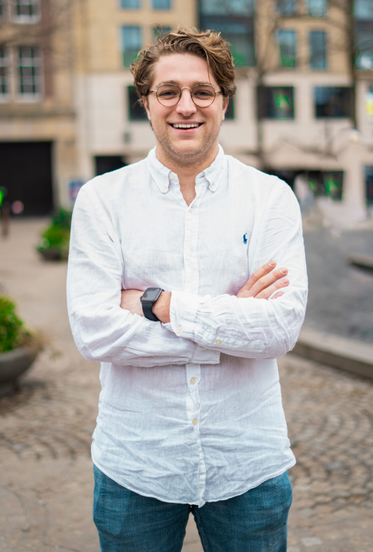 Bas Rijnbergen, Sales Developement Representative, part of the sales professionals team at Sqales